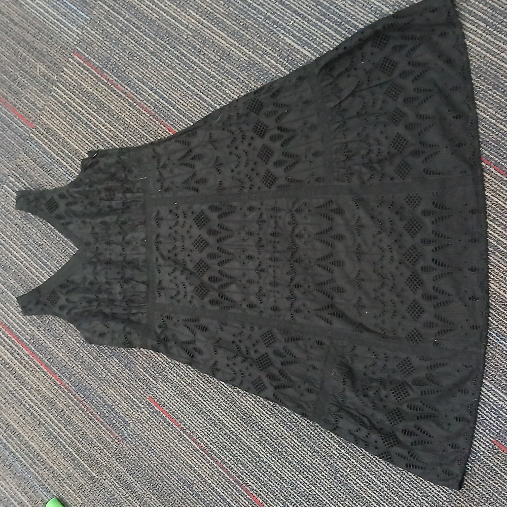 J.JILL Black Midi Dress - Picture 4 of 6